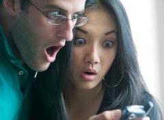 Shocked.Couple